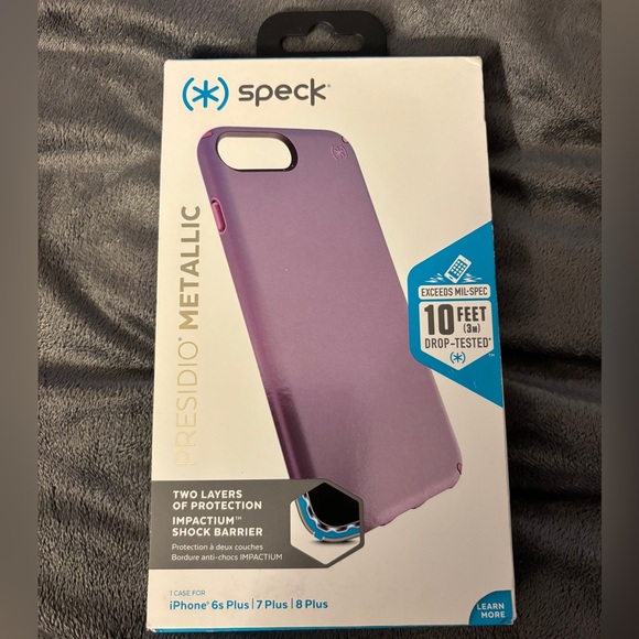NWT speck iPhone case purple 6s plus, 7 plus, 8 plus - Picture 2 of 5